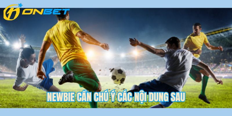 Newbie cần chú ý các nội dung sau